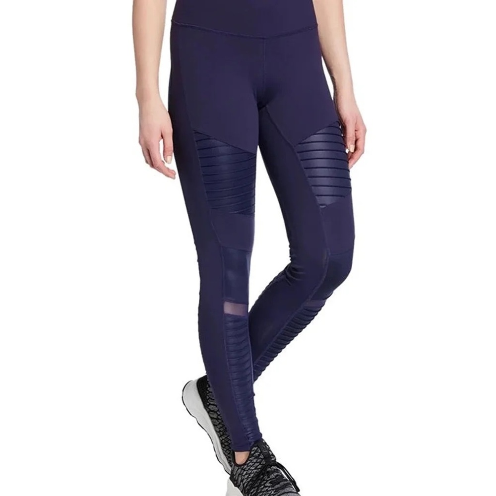 Alo High-Waist Moto Yoga Leggings Size Large